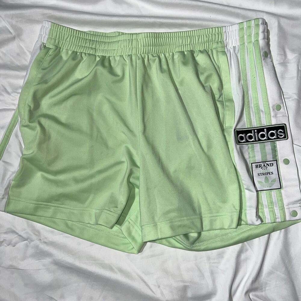 Adidas Adibreak Shorts M & L Snap Women Green Spark IP0719 NEW